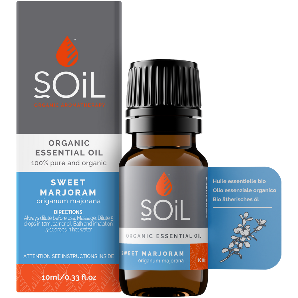 Organic Marjoram Essential Oil (Origanum Marjorana) 10ml