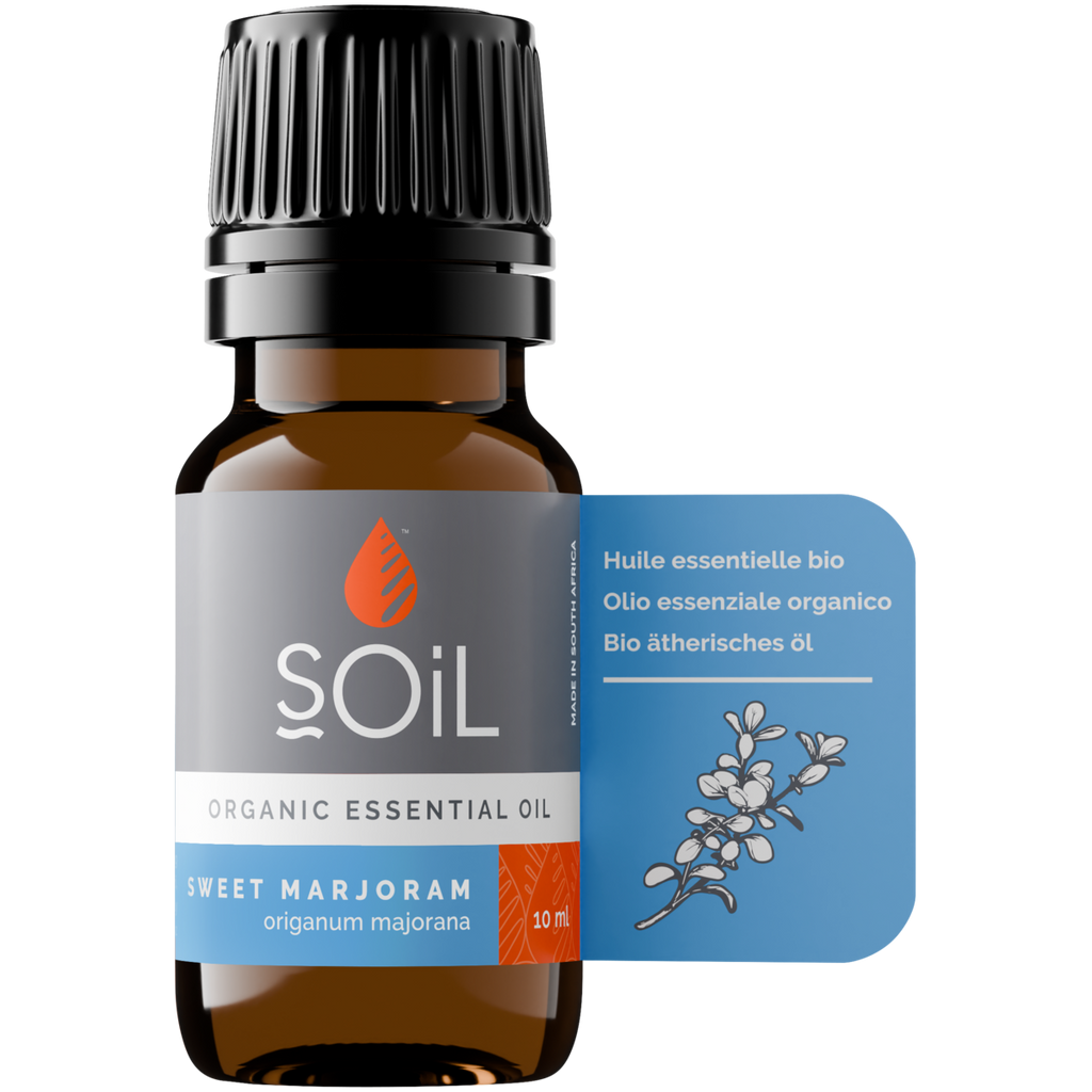 Organic Marjoram Essential Oil (Origanum Marjorana) 10ml